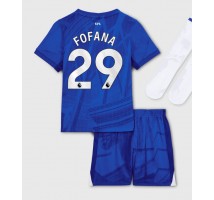 Chelsea Wesley Fofana #29 Koszulka Podstawowa dzieci 2025-26 Krótki Rękaw (+ krótkie spodenki)